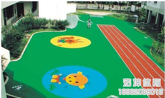 幼兒園塑膠跑道